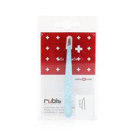 RUBIS - Tweezers Classic - # L. Blue Snowflakes 1K112SF -