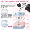 Oxygen Facial Machine Airbrush Water Oxygen Injector Moisturizing Sprayer Nano Facial Mister Skin Care Rejuvenation Machine - Black