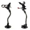 360Â° Car Windshield Mount Cradle Suction Cup Holder for Cell Phone GPS - black