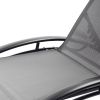 2 PCS Set Chaise Lounge Outdoor Lounge Chair Lounger Recliner Chair For Patio Lawn Beach Pool Side Sunbathing - as pic