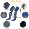 Leg Massager Air Compression Calf Feet Thigh Foot Massage Wraps Muscle Pain Relief Blood Circulation - Blue