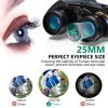 20x50 HD Professional Waterproof Binoculars-High Power Military Low Light Night Vision Binoculars with Durable & Clear BAK4 Prism FMC Lens - black
