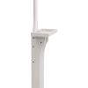 vidaXL Garden Shower White Wood - White