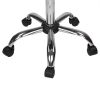Hydraulic Rolling Swivel Salon Stool Chair Height Adjustable Home Spa Massage Manicure Facial Stool with Backrest and Wheels  YJ - black