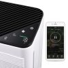 Home Air Purifier boasts its robust 5 layers of filters: Cold Catalyst Filter; Activated Carbon Filter; - As pic