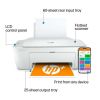 Restored HP DeskJet 2752 Wireless AllinOne Color Inkjet Printer NO INK (White) (Refurbished) - HP