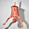 Halloween Plastic Skeleton - yellow