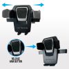 Products Car Phone Mount Holder One Touch Adjustable Long Neck for Windshield Dashboard Desk - black