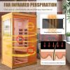 infrared sauna room single room - Natural