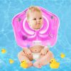 Infant Baby Neck Floats for Bathtub, Designed for Babies 2+ Months (6 - 24lbs) - Purple