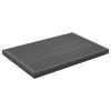 vidaXL Floor Element for Solar Shower Pool Ladder WPC - Gray