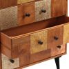 Chest of Drawers 23.6"x11.8"x29.5" Solid Acacia Wood - Brown