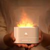 Aromatherapy Diffuser with Simulated Flame - White