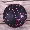 EVA Ball Yoga Fitness Roller Muscle Fascia Relax Body Foot Leg Neck Massager - Black Green