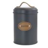 MegaChef Kitchen Food Storage and Organization 5 Piece Canister Set in Grey - Gray