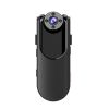 AD718 1080p Body Camera Mini Digital HD Camera Micro Cam Motion Snapshot Loop Recording Camcorder Video Cam built in 32GB - black