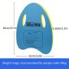 1pc Lightweight Swimming Board; Portable Anti-slip Floating Board For Kids And Adults Swimming Training - Pink