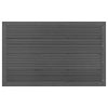 vidaXL Floor Element for Solar Shower Pool Ladder WPC - Gray