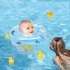 Infant Baby Neck Floats for Bathtub, Designed for Babies 2+ Months (6 - 24lbs) - Blue