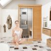 infrared sauna room single room - Natural