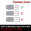 5.5' Bed Soft Roll-Up Tonneau Cover Pickup Truck For 2015-2021 Ford F-150 | Styleside NEW - Black