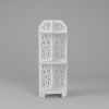 Free shipping 3 Tier Corner Shower Shelf Waterproof for Bathroom Storage YJ - White