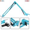 Microphone Stand Suspension Boom Scissor Arm Upgraded Studio Microphone Mic Holder Mike Stand Clamp 5 Core MS ARM BLU (Blue) - 2 Pieces