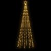 Christmas Cone Tree Warm White 310 LEDs 39.4"x118.1" - Warm white