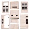 Single person spruce far infrared sauna hair - as Pic