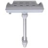 Cascade Waterfall Swimming Pool Fountain with LED Lights - White