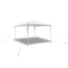 10'x10' Pyramid-Roof Garden Gazebo Pavilion - White