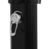 vidaXL Foldable Solar Shower Black 84.3" 6.1 gal - Black