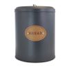 MegaChef Kitchen Food Storage and Organization 5 Piece Canister Set in Grey - Gray
