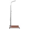 vidaXL Outdoor Shower with Tray WPC Stainless Steel - Brown