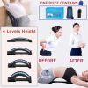 Back Cracker Lower Back Pain Relief Device With Magnet, Lumbar Support Spine Board For Herniated Disc, Sciatica, Scoliosis - Silicone