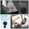 Mini Camera Wireless Wifi IP Home Security Cam 1080P Full HD Surveillance Camera Nanny Cam with 32G MMC Card - Black