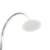 vidaXL Garden Shower White Wood - White