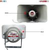 Products Outdoor Horn Speaker PA Power Waterproof Speakers Driver Alarm Siren Loud Indoor ABS 5 Core 100 TRI SIREN - TRI SIREN