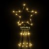 Christmas Cone Tree Warm White 310 LEDs 39.4"x118.1" - Warm white