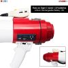 5Core Megaphone Speakers Pro Bullhorn Handheld Police Siren Voice Recording 77SF - 77SF