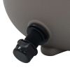 vidaXL Pool Sand Filter with 4 Position Valve Gray 1.4" - Grey