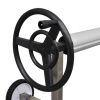 vidaXL Pool Cover Roller with Stainless Steel Base - 90714