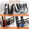 Clear Backpack Heavy Duty Transparent Book Bag Waterproof PVC Clear Backpack 5.3Gal with Reinforced Strap - Transparent