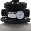 vidaXL Pool Sand Filter with 4 Position Valve Gray 1.4" - Grey