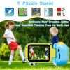 Kids Digital Camera Child Video Camera Children Camcorder Christmas Toy Birthday Gifts with 2.4in Screen 4X Digital Zoom - Blue