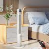 42 Inch 80 Degree Tower Fan with Smart Display Panel and Remote Control - white