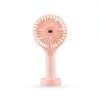 Mini Fan Pocket  Fan USB Rechargeable Portable Handheld Personal Cooler 3 Speeds  YJ - Pink