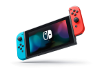 Neon Blue and Neon Red Joy Con   HAC-001(-01) - blue n red
