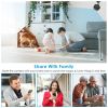 Mini Camera Wireless Wifi IP Home Security Cam 1080P Full HD Surveillance Camera Nanny Cam with 32G MMC Card - Black