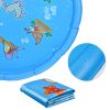 Splash Pad Large Sprinkler Play Mat Fun for Kids, Thicker Summer Outdoor Water Toys Toddler Pool for 3-12 Years Old Children Boys & Girls - LA01